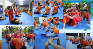 Yoga với học sinh IVS